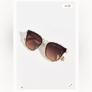 SOLD OUT Lele Sadoughi Sand Terrazzo Brooklyn Sunglasses